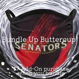 $7 Add-On 🆕 NHL Ottawa Senators Face Covering